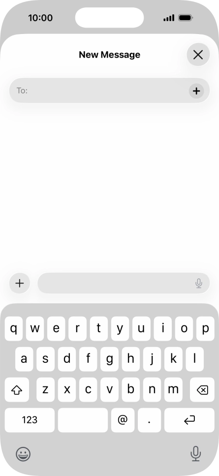 Press the add icon.
