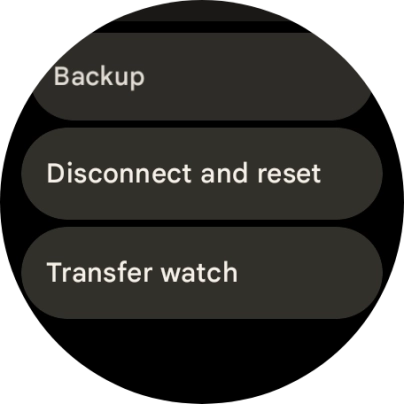 Press Disconnect and reset.
