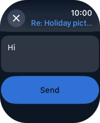 Press Send.