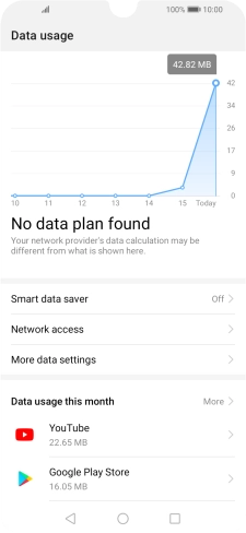 Press Network access.
