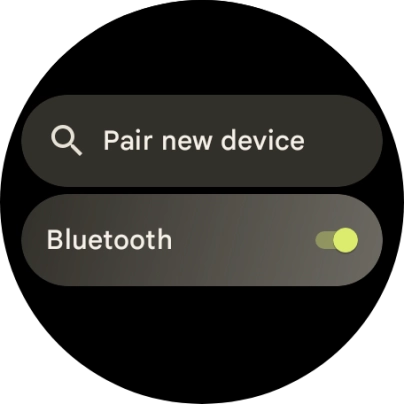 Press Pair new device.