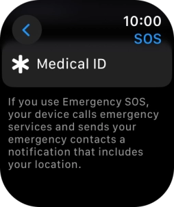 Press Medical ID.