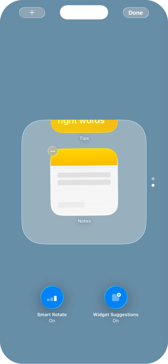 Press Smart Rotate to turn the function on or off.