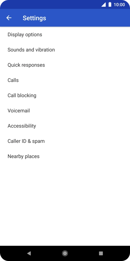 Press Calls.