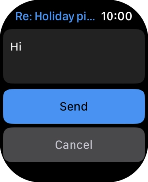 Press Send.