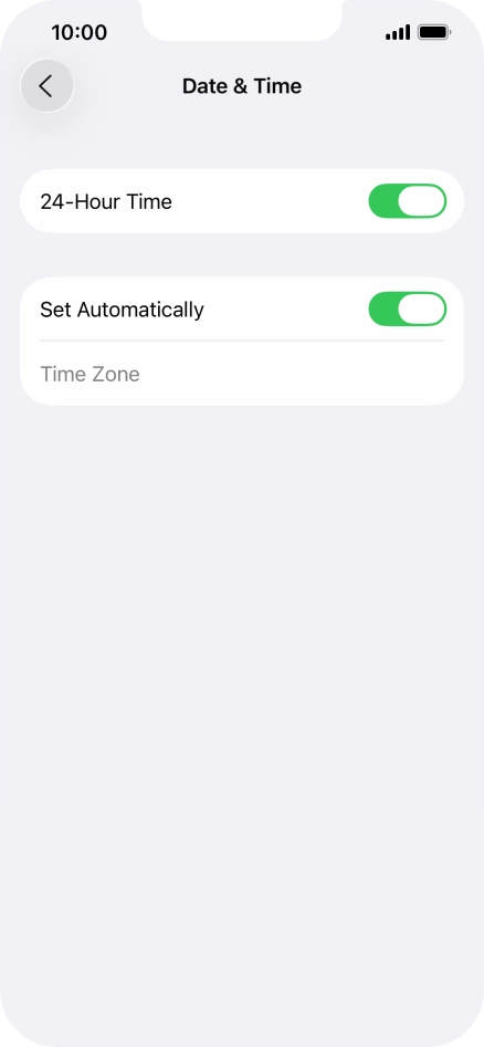 Slide your finger upwards starting from the bottom of the screen to return to the home screen.