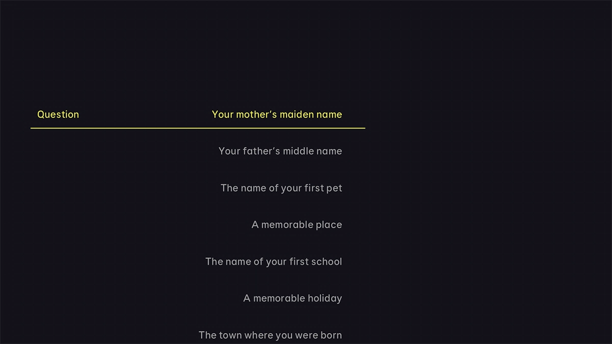 Highlight the required question.
