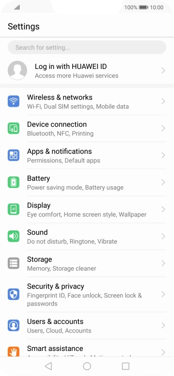 Press Apps & notifications.