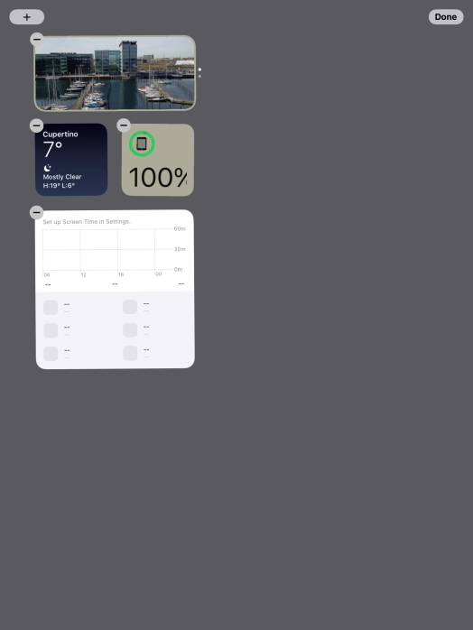 Press the add icon.