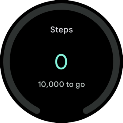 Press the required widget to open it.
