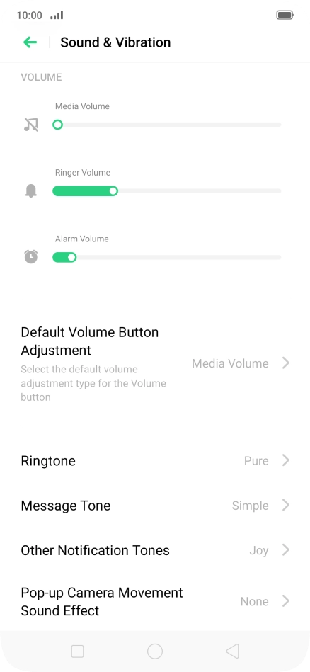 Press Ringtone.