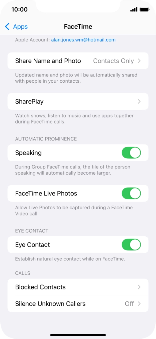 Press SharePlay.