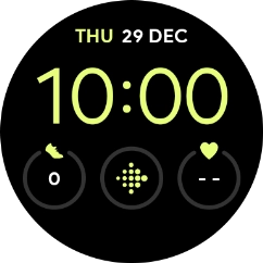 Slide your finger downwards starting from the top of the screen.