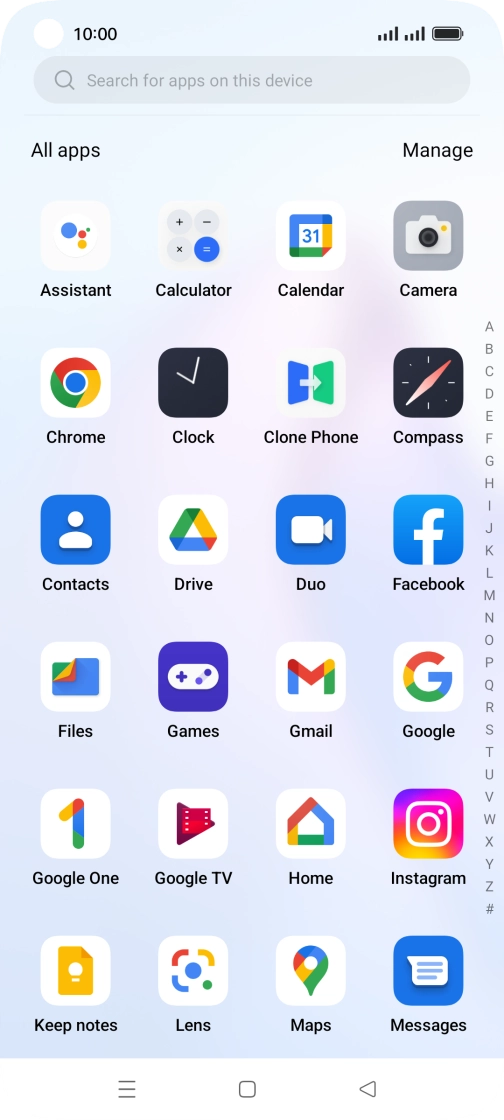 Press Gmail.