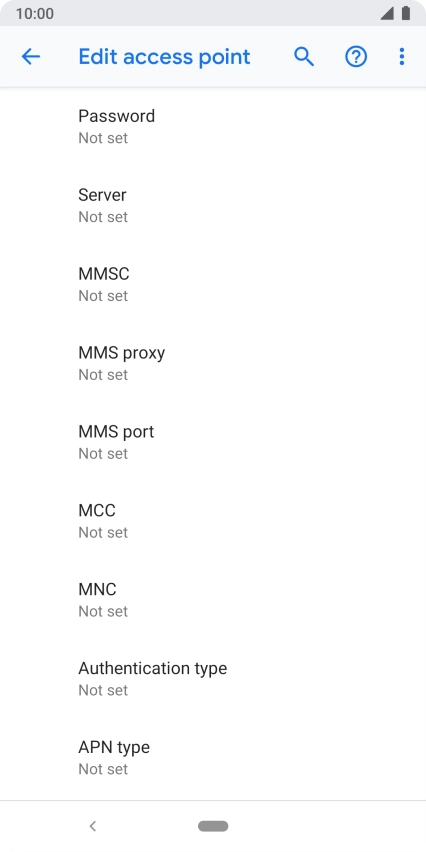 Press MCC.