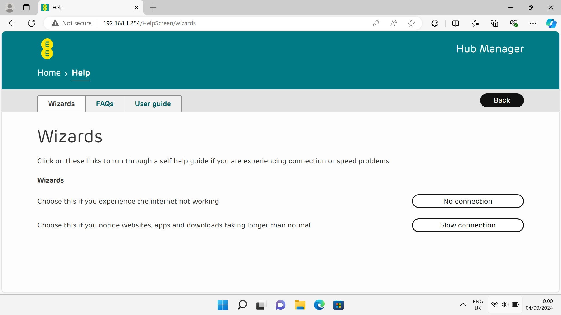 In Help, you can find answers to frequently asked questions and view a user guide.