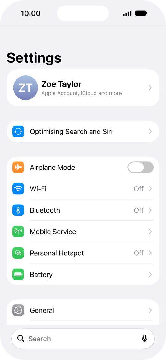 Press Mobile Service.