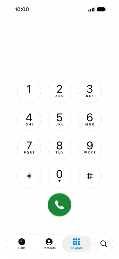 Key in **21*222# and press the call icon.