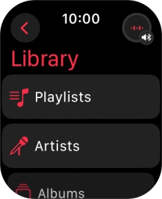 Press Playlists.