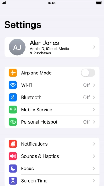 Press Mobile Service.