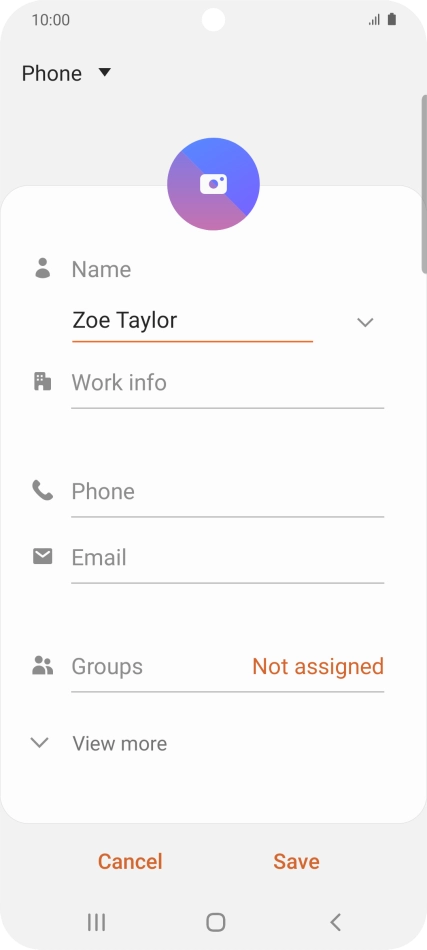 Press Phone and key in the required phone number.