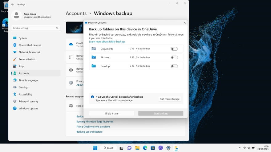 Click the indicators.