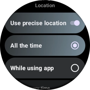 Press the Return key twice.