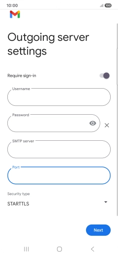 Press the drop down list below 