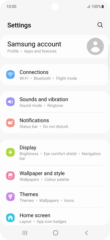 Press Sounds and vibration.
