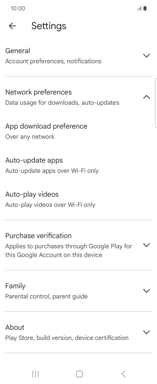 Press Auto-update apps.