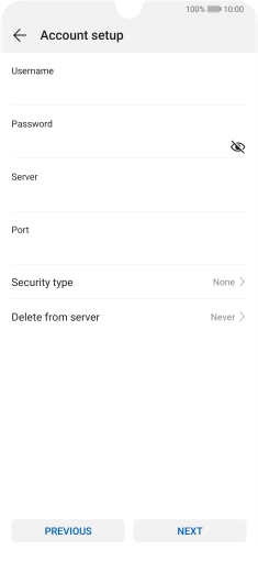 Press the field below 