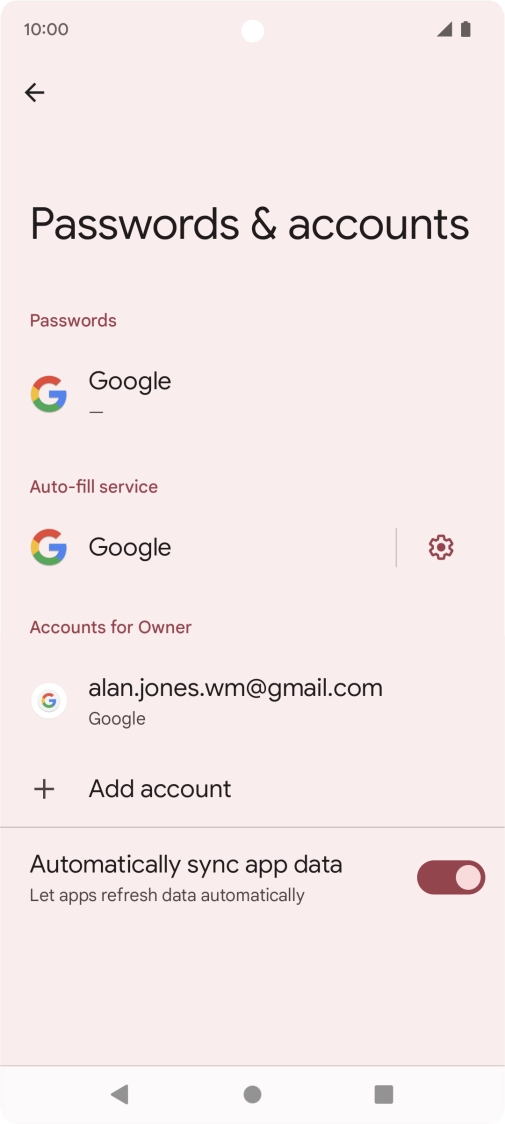 Slide your finger upwards starting from the bottom of the screen to return to the home screen.