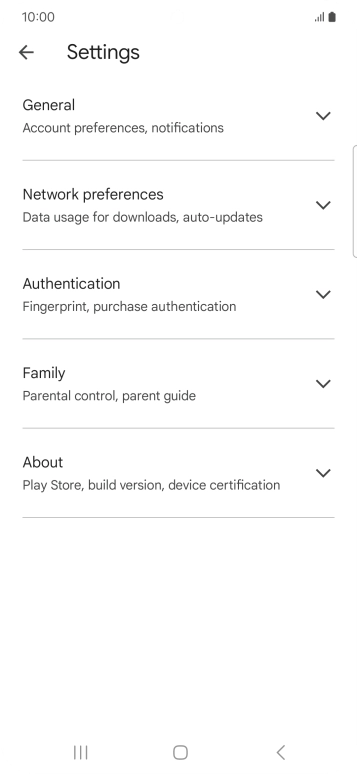 Press Network preferences.
