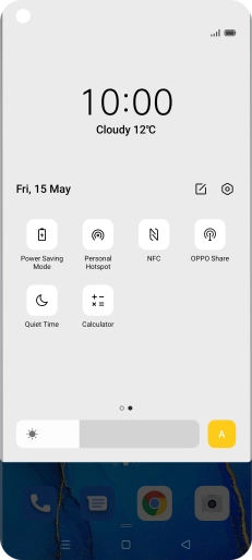 Press Power Saving Mode to turn on the function.