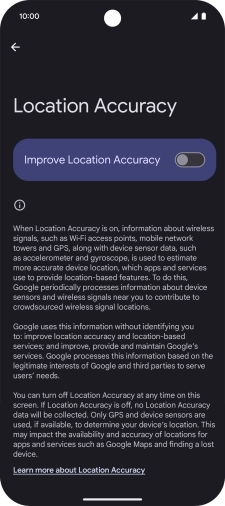 If you press the indicator next to 