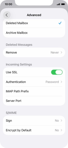 Press Authentication.