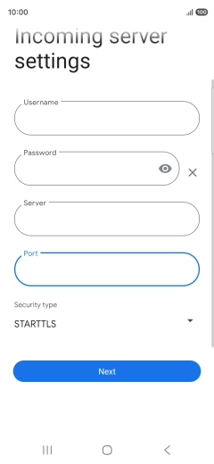 Press the drop down list below 