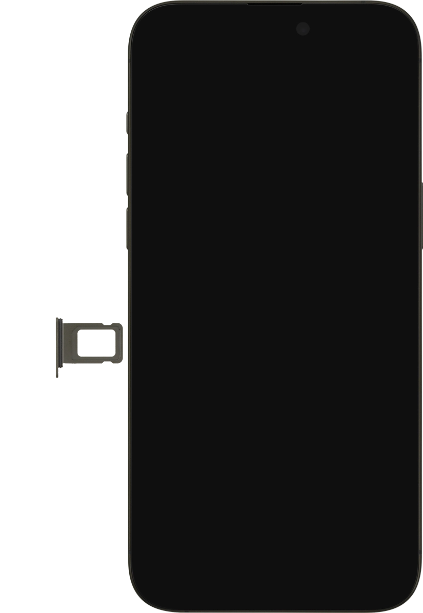 Turn your SIM so the angled corner of the SIM matches the angled corner of the SIM holder.