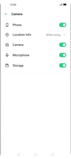 Press the drop down list next to 