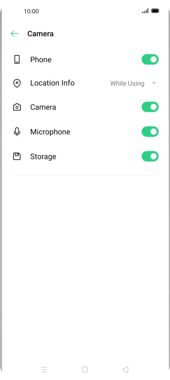 Press the drop down list next to 
