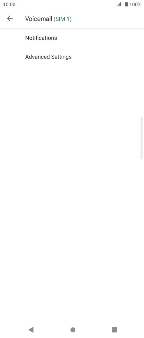 Press Advanced Settings.