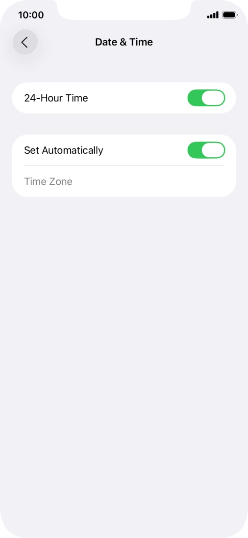 Slide your finger upwards starting from the bottom of the screen to return to the home screen.
