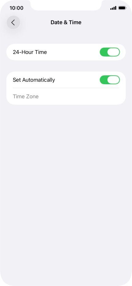 Slide your finger upwards starting from the bottom of the screen to return to the home screen.