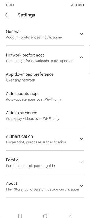 Press Auto-update apps.