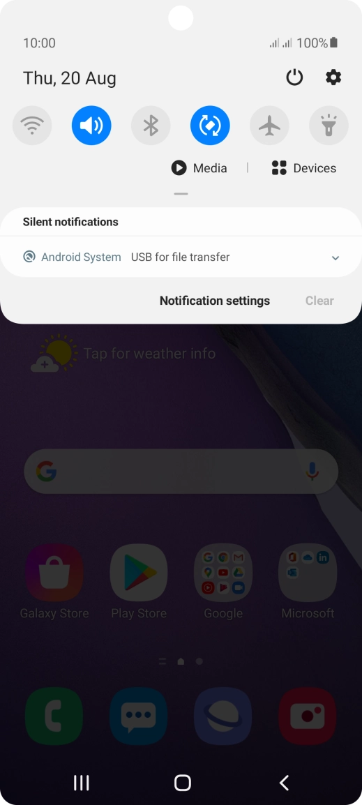 Press Android System.