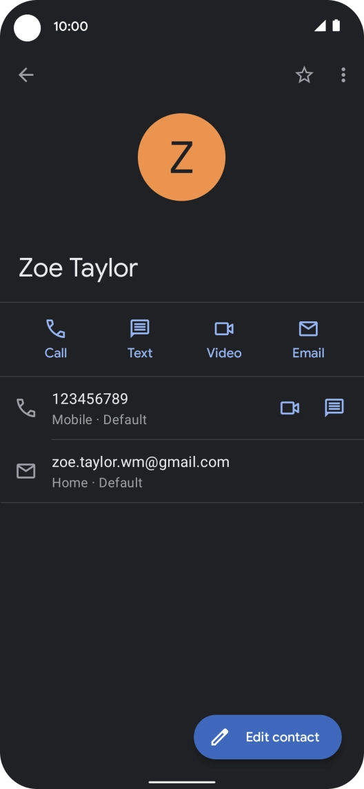 Press the required number.