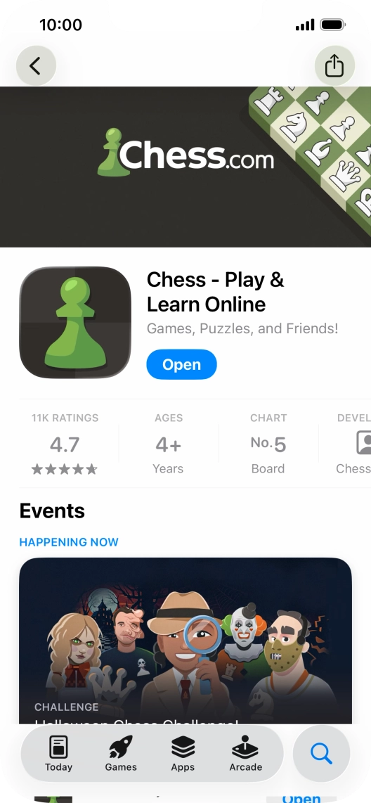 Slide your finger upwards starting from the bottom of the screen to return to the home screen.