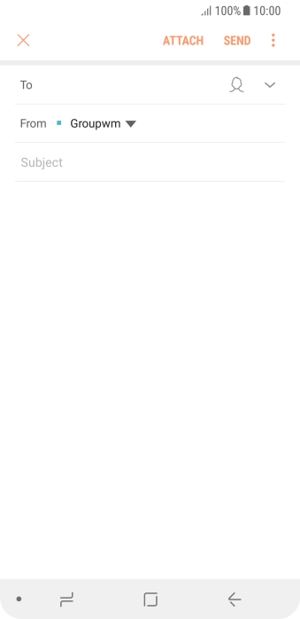 Press the field next to 