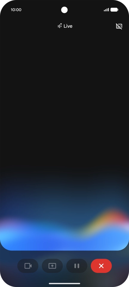 Talk to Gemini about the required topic.