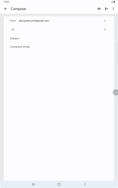 Press the field next to 